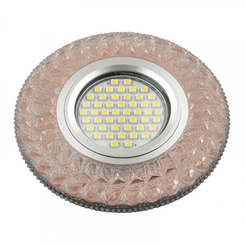 Встраиваемый светильник Fametto Luciole DLS-L144 Gu5.3 Glassy/Light Tea