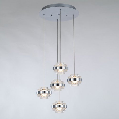 Подвесной светильник DeLight Collection Indiana MD22030002-5A chrome/clear