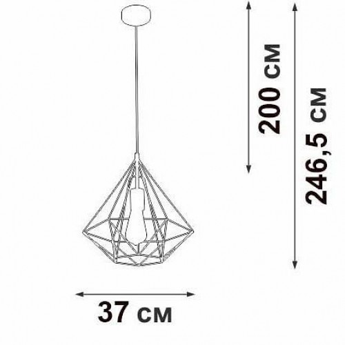 Подвесной светильник Vitaluce V28041 V28041-1/1S