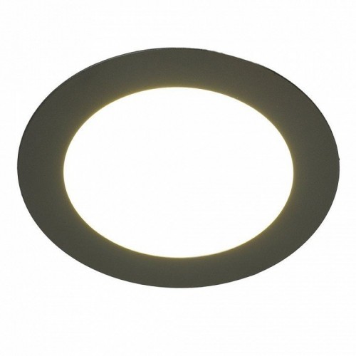 Светодиодный светильник Feron AL500 встраиваемый 9W 4000K черный 51616