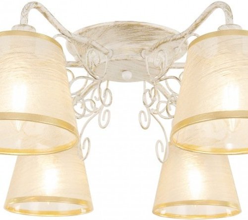 Потолочная люстра AM341120 341120/6 WT+G Потолочная люстра AM341120 341120/6 WT+G