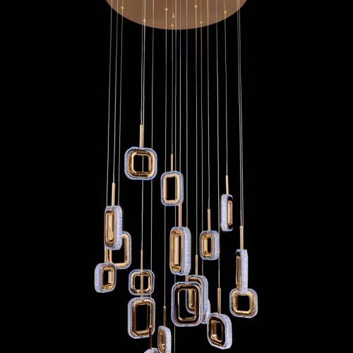 Подвесная люстра Theona LE7701/19 Gold