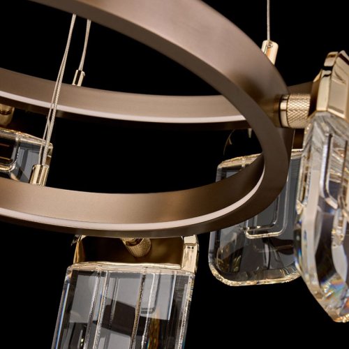 Подвесная люстра Natali LE7771/8+4 Gold