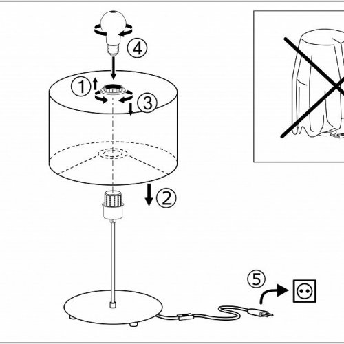 Настольная лампа Eglo Pasteri 31594 Настольная лампа Eglo Pasteri 31594