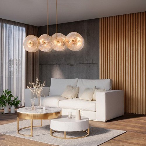Потолочная люстра Maytoni Aster MOD007PL-08G1