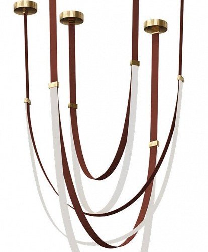 Подвесной светодиодный светильник Kink Light Лирд 07689A-150+180+210,04