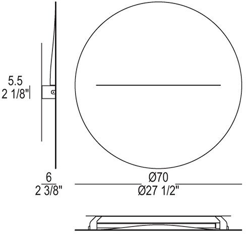 Настенно-потолочный светильник Leucos RISE 0001863 Настенно-потолочный светильник Leucos RISE 0001863