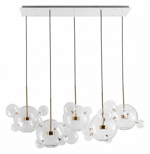 Подвесная светодиодная люстра Loft IT Bolle 2027-S5 Подвесная светодиодная люстра Loft IT Bolle 2027-S5