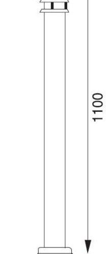 Наземный светильник Oasis Light 75820-1100 SS