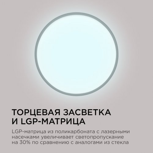 Настенно-потолочный светодиодный светильник Apeyron Spin 18-134 Настенно-потолочный светодиодный светильник Apeyron Spin 18-134