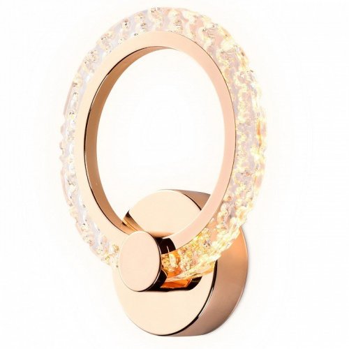 Накладной светильник Ambrella light Original 6 FA419 GD золото 6400K/3000K/4200K 12W 230*190*60