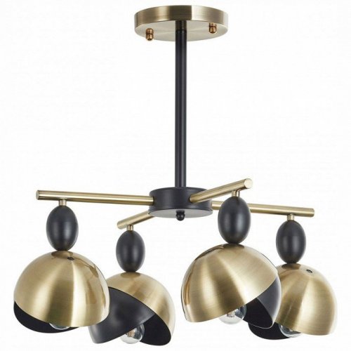 Потолочная люстра Arte Milano 271307/4 BK/GD