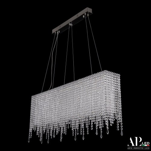 Подвесная люстра APL LED Sicilia SH512.0.100.G.Ni.4000