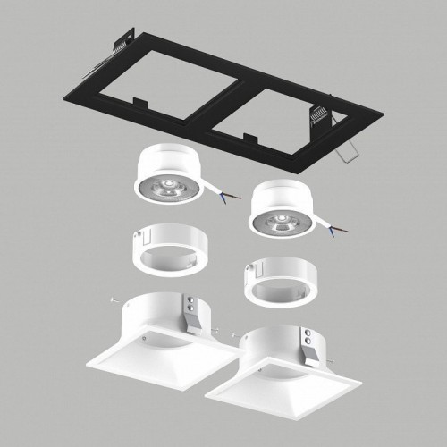 Встраиваемый светильник Lightstar Domino D5270606WMOD