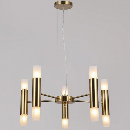 Подвесная люстра Illumico IL0314-10P-79 BRASS Подвесная люстра Illumico IL0314-10P-79 BRASS