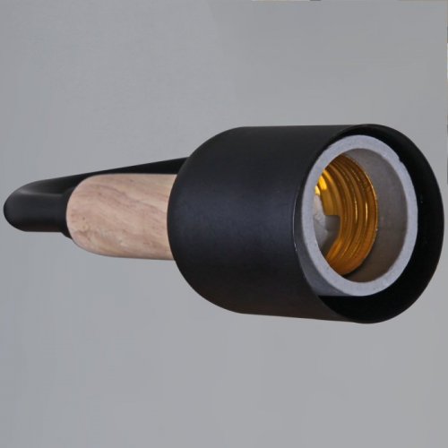 Люстра Reluce 99960-0.3-08 BK+WOOD