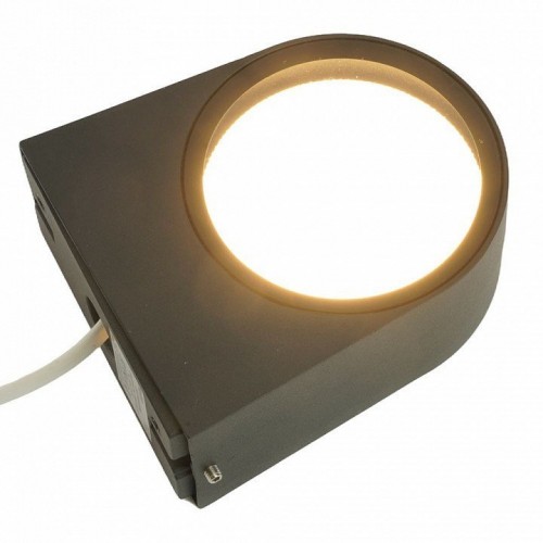 Светильник садово-парковый Feron DH1201,на стену, GX53 230V, черный 51326 Светильник садово-парковый Feron DH1201,на стену, GX53 230V, черный 51326