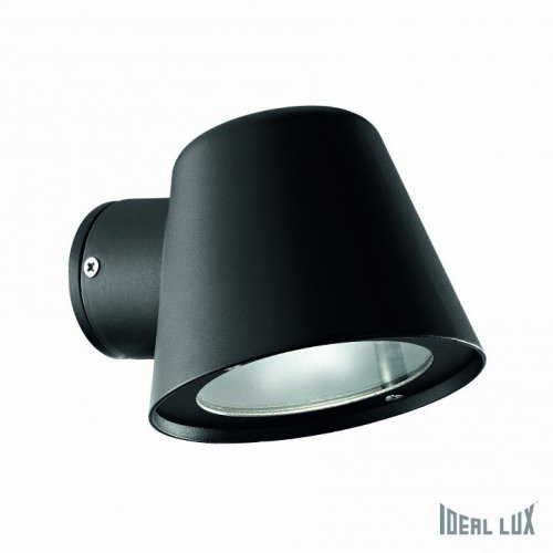 Уличный настенный светильник Ideal Lux Gas AP1 Nero Уличный настенный светильник Ideal Lux Gas AP1 Nero