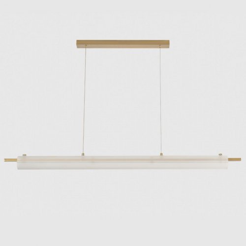 Подвесной светодиодный светильник Crystal Lux Tunnel SP40 Led Brass