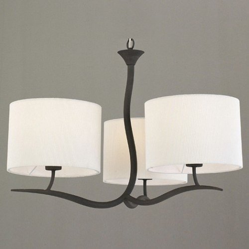 Подвесная люстра Mantra Eve Anthracite - Cream Shade 1151 Подвесная люстра Mantra Eve Anthracite - Cream Shade 1151