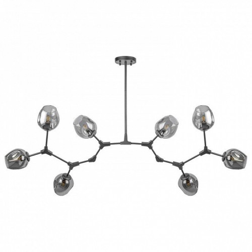 Люстра на штанге AM-Group LOFT LOFT-8 BK