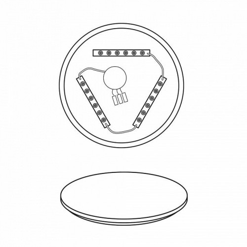 Накладной светильник Uniel Ronda-2 UL-00008883