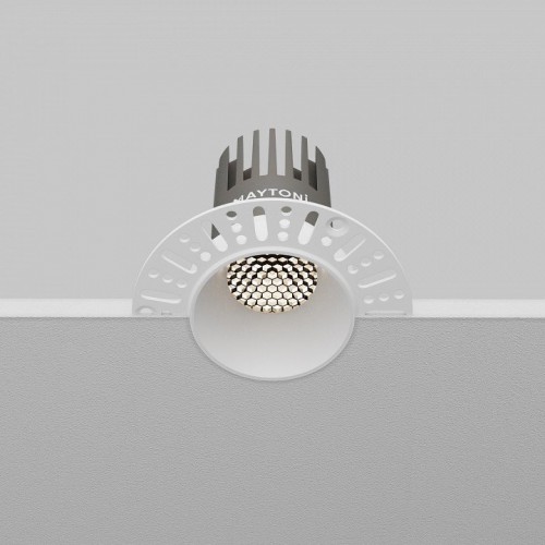 Встраиваемый светильник Maytoni Technical Dip DL124-10W-4K-TRS-W