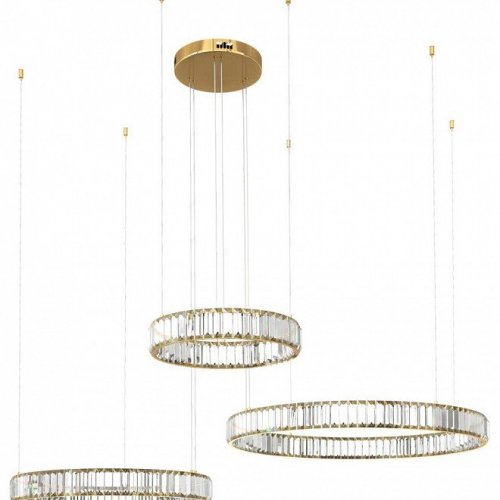 Подвесной светильник Loft IT Crystal ring 10135/3 Gold