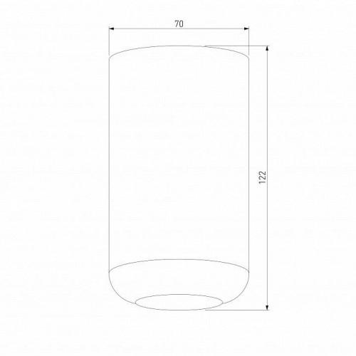 Потолочный светодиодный светильник Elektrostandard Onde 25044/LED 10W 4000K белый a064195