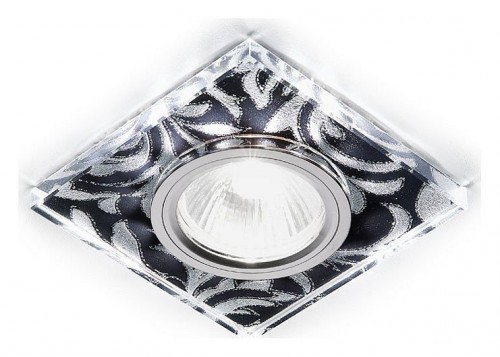 Встраиваемый светодиодный светильник Ambrella light Led S234 BK/CH/WH