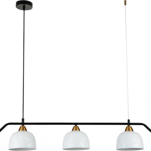 Подвесная люстра Indigo Attimo 10005/3PL Black V000156