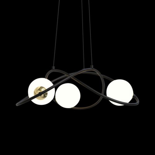 Подвесная люстра DeLight Collection P0691 P0691-3A black