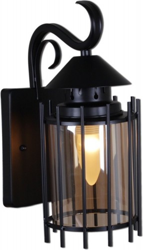 Уличный настенный светильник Reluce 08284-9.2-001U BK