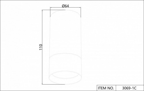 Потолочный светодиодный светильник Favourite Naram 3069-1C