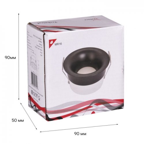 Точечный светильник 16062-9.0-001LD MR16 BK Точечный светильник 16062-9.0-001LD MR16 BK
