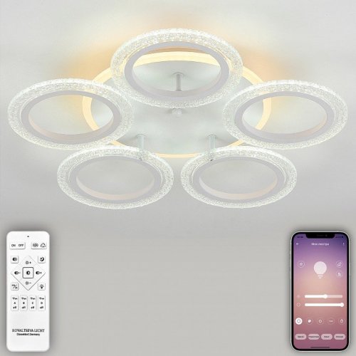 Потолочная люстра Natali Kovaltseva Groove LED LAMPS 81194 Потолочная люстра Natali Kovaltseva Groove LED LAMPS 81194