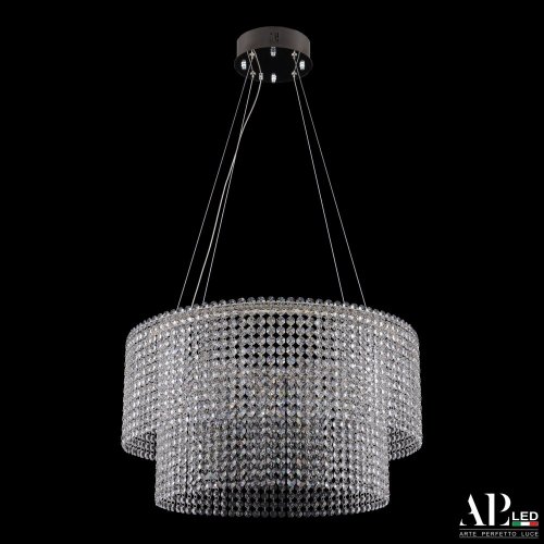 Подвесная люстра APL LED Sicilia SH02.55.C.Ni.4000 Подвесная люстра APL LED Sicilia SH02.55.C.Ni.4000
