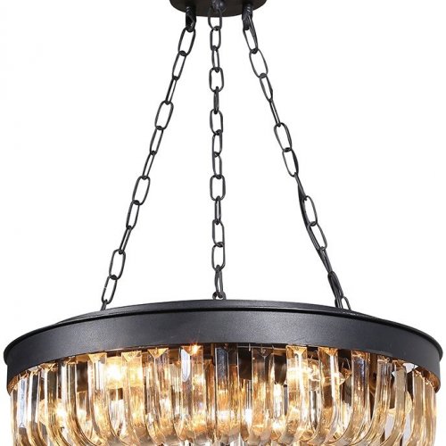 Подвесная люстра DeLight Collection Crystal Black KR0295P-5 black Подвесная люстра DeLight Collection Crystal Black KR0295P-5 black