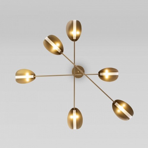 Потолочная люстра Eurosvet Grazia 70148/6 золото Потолочная люстра Eurosvet Grazia 70148/6 золото