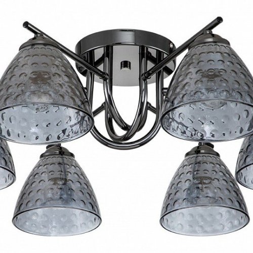 Потолочная люстра Escada Adonis 659/6PL Black Потолочная люстра Escada Adonis 659/6PL Black