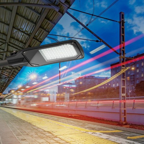 Уличный консольный светильник ЭРА SPP-5 SPP-504-0-50K-050