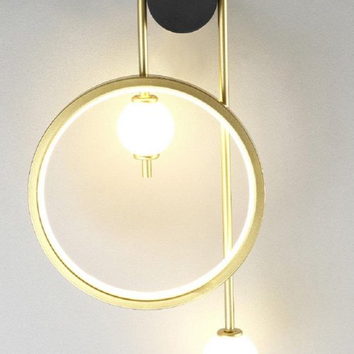 Бра Crystal Lux Rodrigo AP20W Led Black/Gold