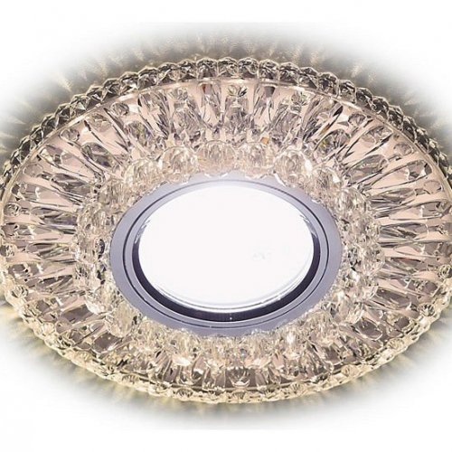 Встраиваемый светодиодный светильник Ambrella light Led S380 CL/WW