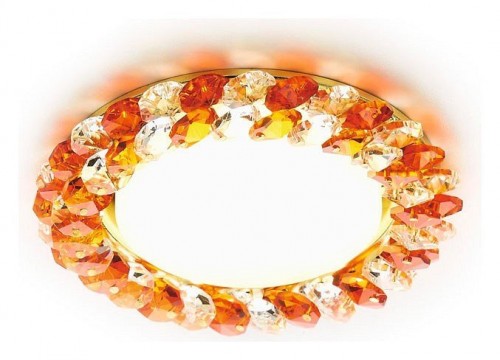 Встраиваемый светильник Ambrella light GX53 Design G206 TI/G