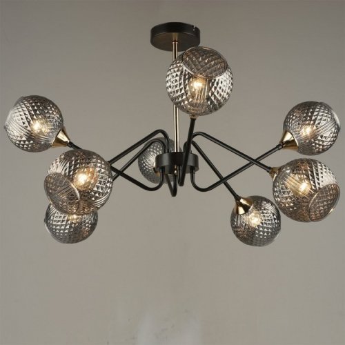 Потолочная люстра Reluce 04898-0.3-08 COFFEE+FGD Потолочная люстра Reluce 04898-0.3-08 COFFEE+FGD