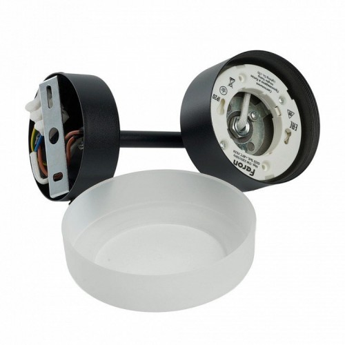 Светильник настенный  Feron HL4600 OPAL 12W, 230V, GX53, черный