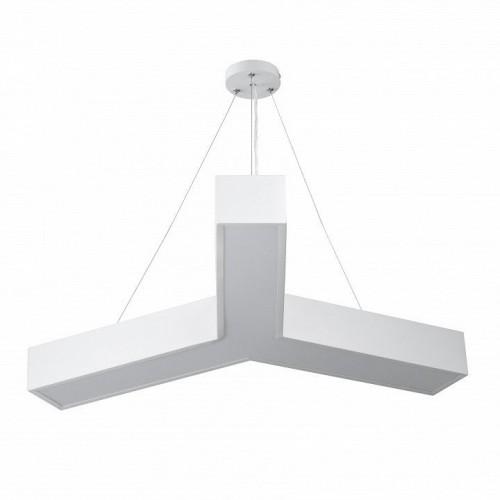 Подвесной светодиодный светильник Geometria ЭРА Igrek SPO-142-W-40K-044 44Вт 4000К белый Б0050568