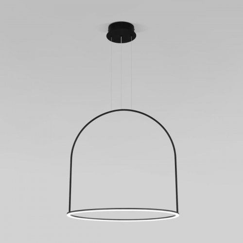 Подвесной светодиодный светильник Eurosvet Over 90323/1 черный Подвесной светодиодный светильник Eurosvet Over 90323/1 черный