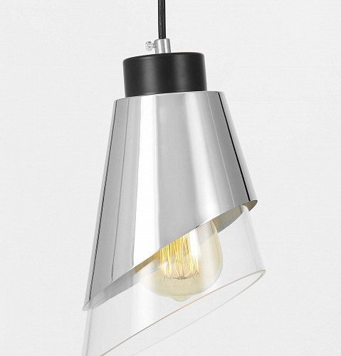 Подвесной светильник Lumina Deco Fabro LDP 7013-1 CHR+PR Подвесной светильник Lumina Deco Fabro LDP 7013-1 CHR+PR