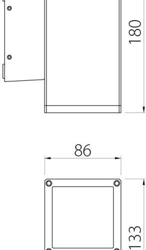 Настенный светильник уличный Natural Concepts Dwell NC-803472-DG Настенный светильник уличный Natural Concepts Dwell NC-803472-DG
